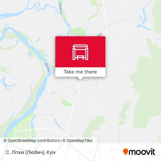 С. Літки (Любич) map