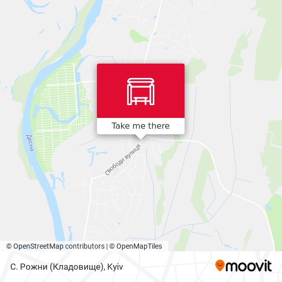 С. Рожни (Кладовище) map
