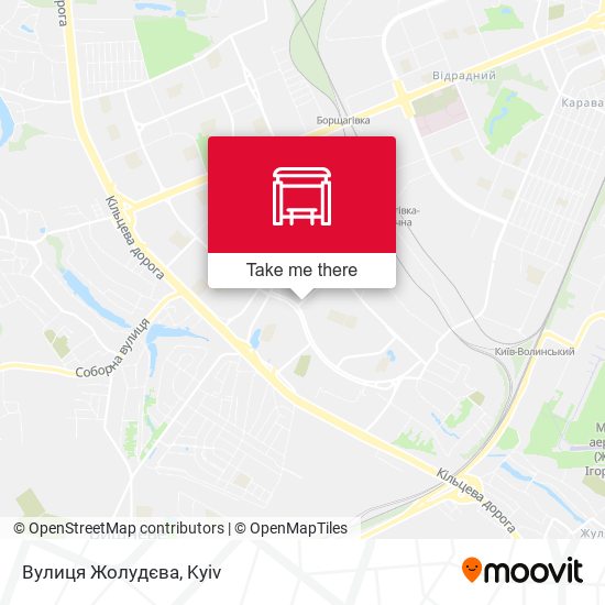 Вулиця Жолудєва map