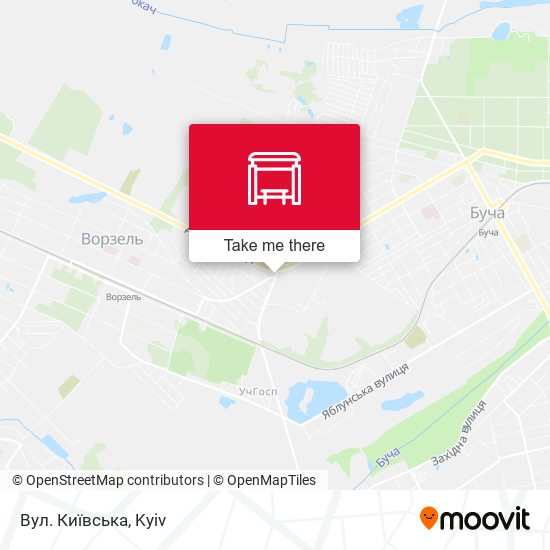 Вул. Київська map