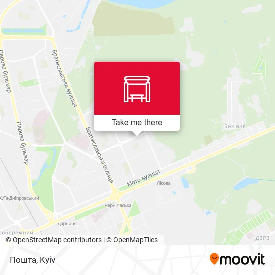 Карта Пошта