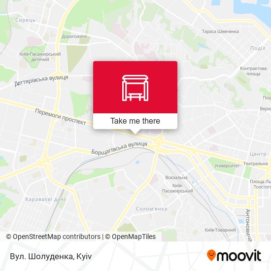 Вул. Шолуденка map