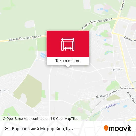 Карта Жк Варшавський Мікрорайон