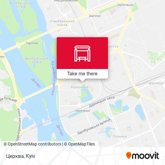 Карта Церква
