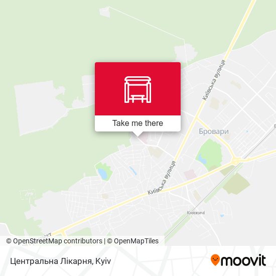 Центральна Лікарня map