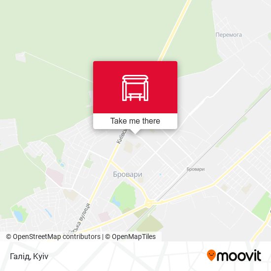 Галід map