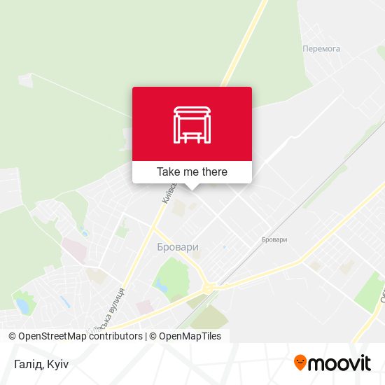 Карта Галід