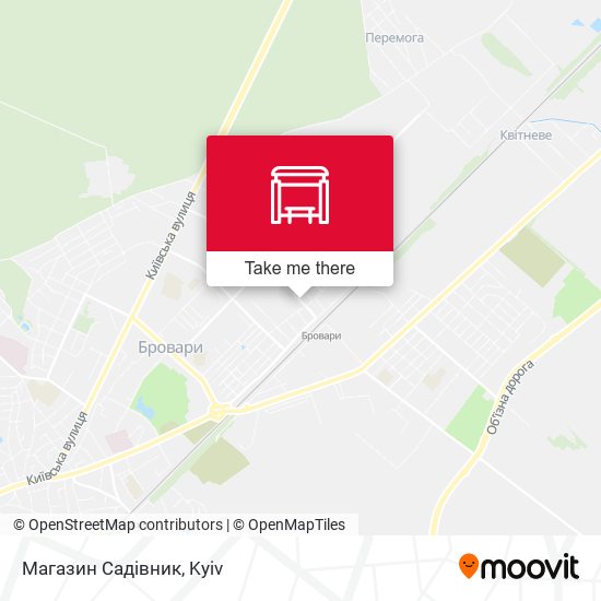 Магазин Садівник map