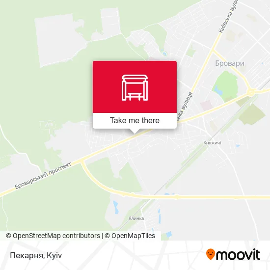 Карта Пекарня