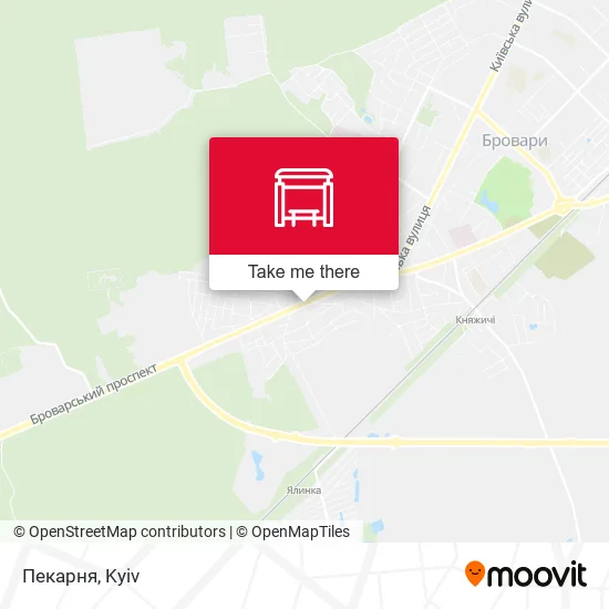 Карта Пекарня