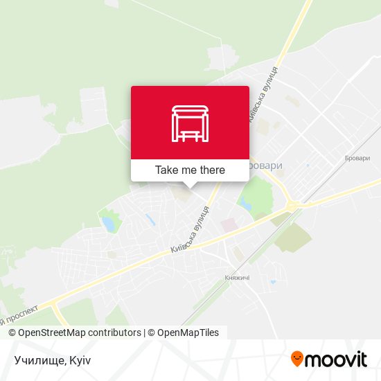 Училище map