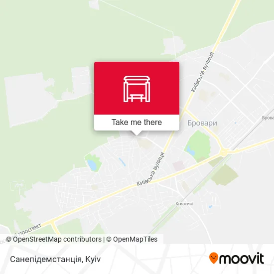 Карта Санепідемстанція