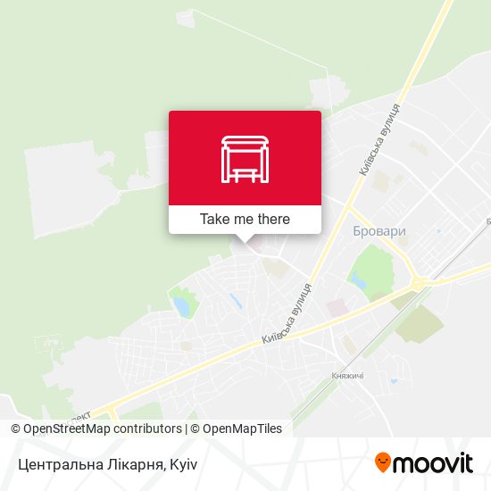 Центральна Лікарня map