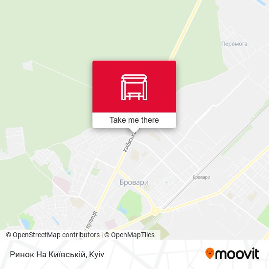 Ринок На Київській map