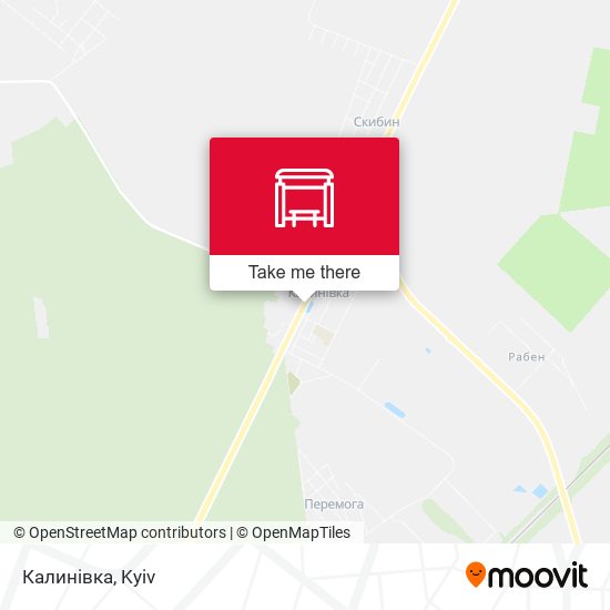 Карта Калинівка