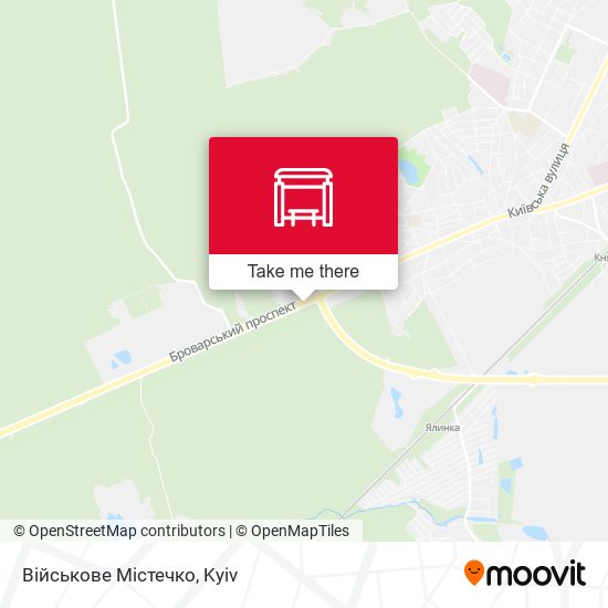 Військове Містечко map