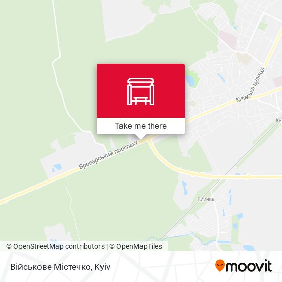 Військове Містечко map