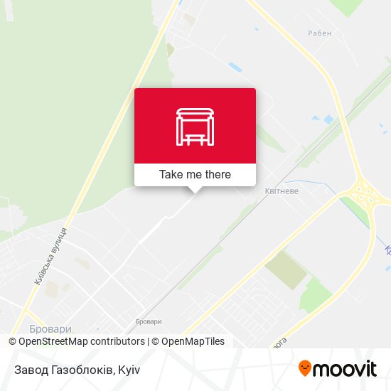 Завод Газоблоків map