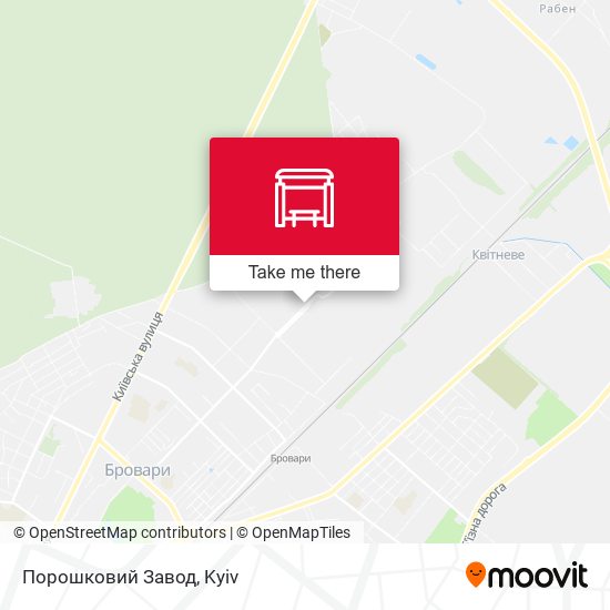 Порошковий Завод map