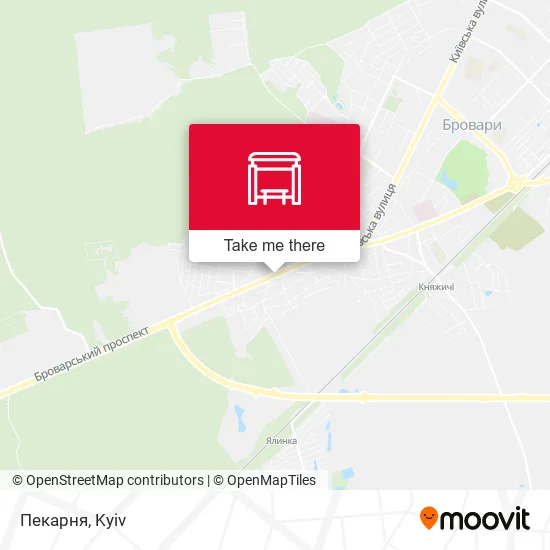 Карта Пекарня