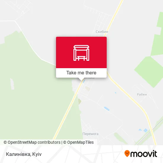 Карта Калинівка