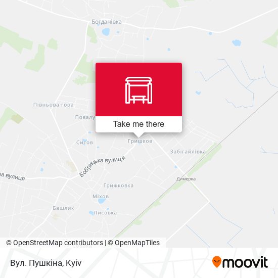 Вул. Пушкіна map