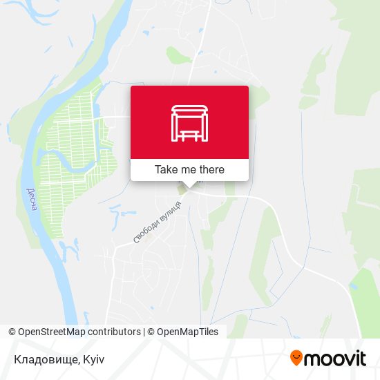 Кладовище map