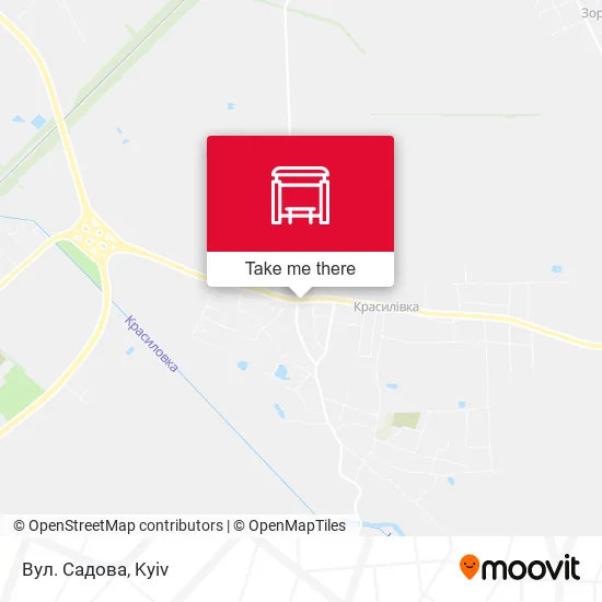 Карта Вул. Садова