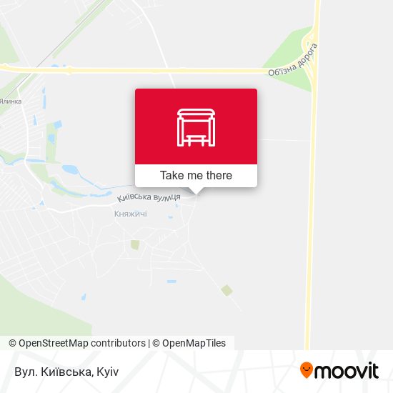 Вул. Київська map