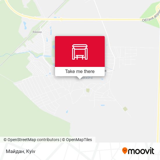 Майдан map