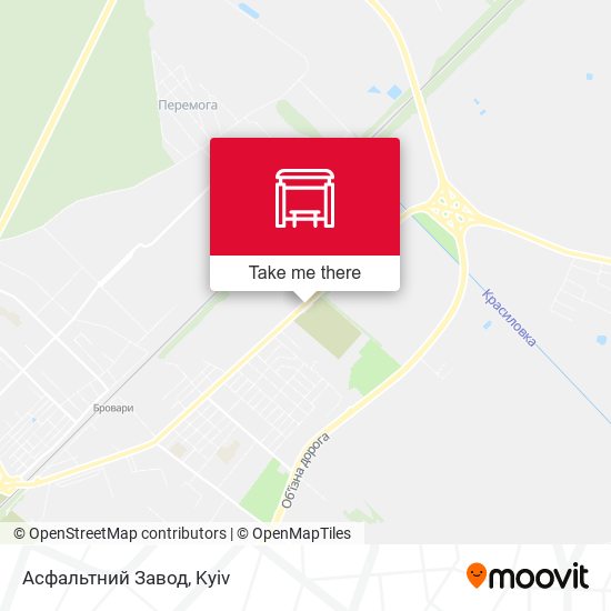 Асфальтний Завод map