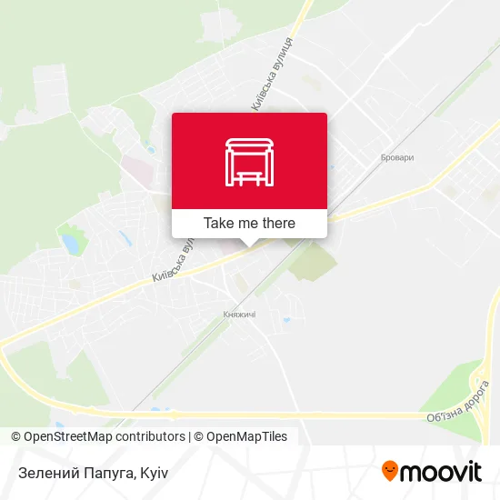 Карта Зелений Папуга