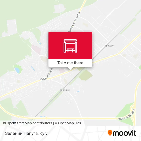 Зелений Папуга map