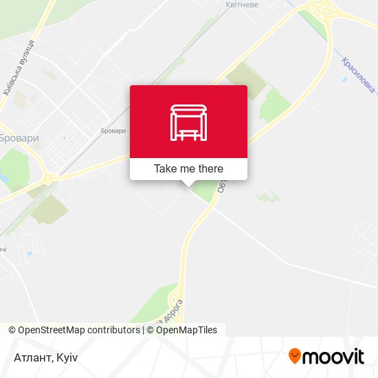 Карта Атлант