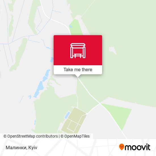 Карта Малинки