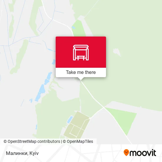 Карта Малинки