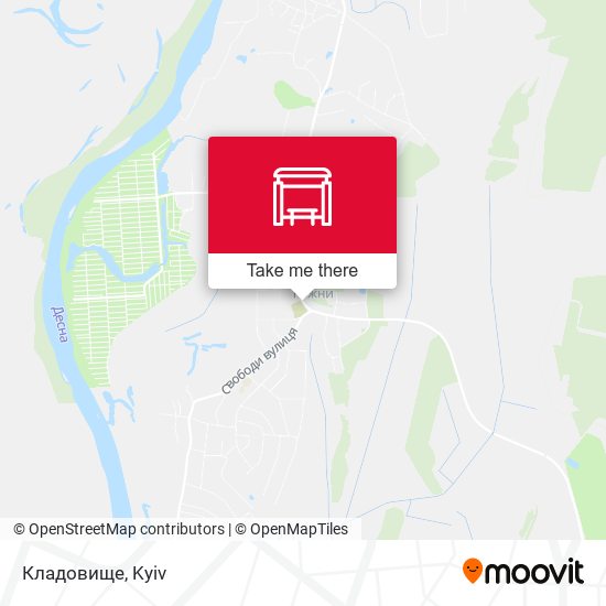 Кладовище map