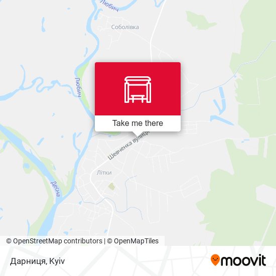 Дарниця map