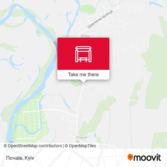 Почаїв map