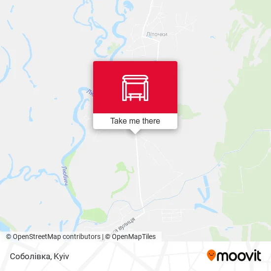 Карта Соболівка