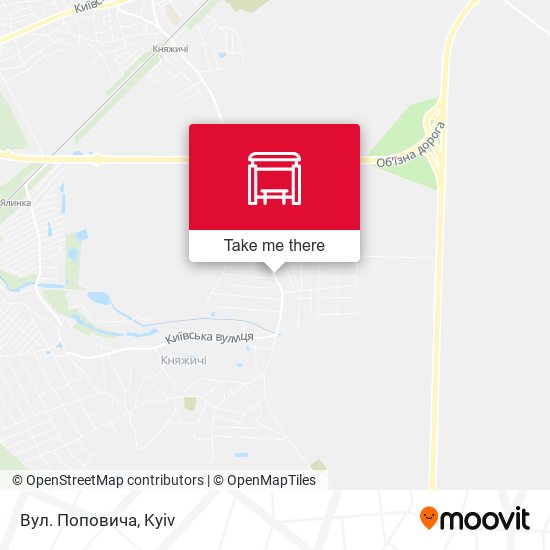 Вул. Поповича map