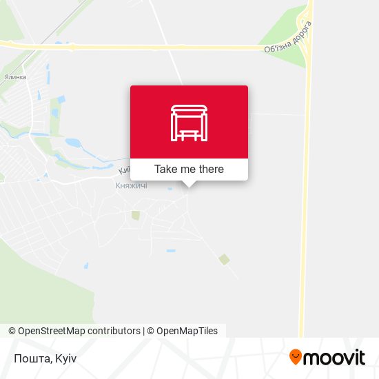 Пошта map