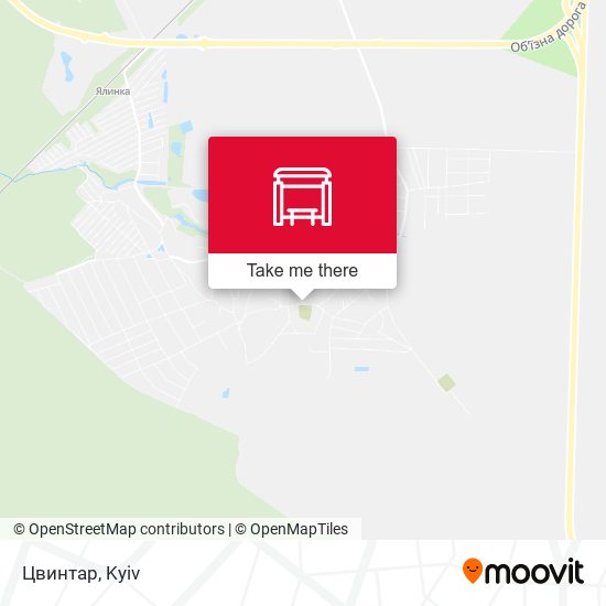 Цвинтар map