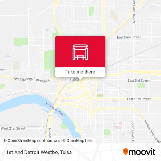 1st And Detroit Westbo map