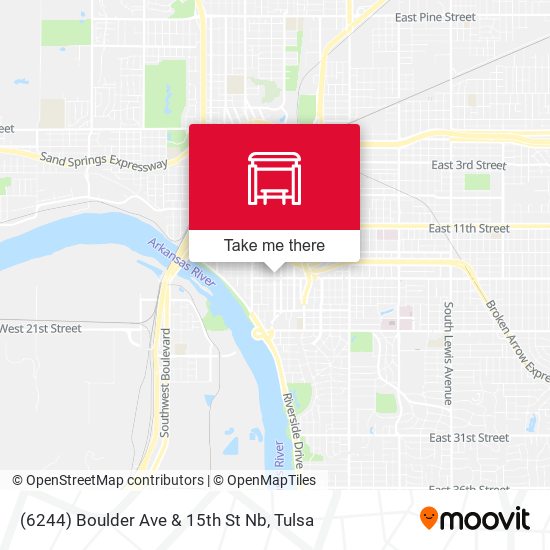(6244) Boulder Ave & 15th St Nb map