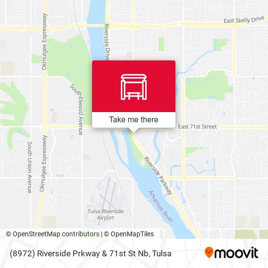 (8972) Riverside Prkway & 71st St Nb map