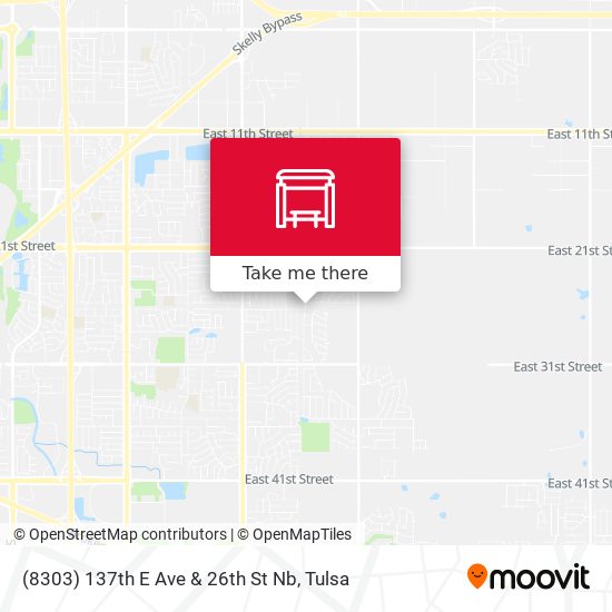 (8303) 137th E Ave & 26th St Nb map