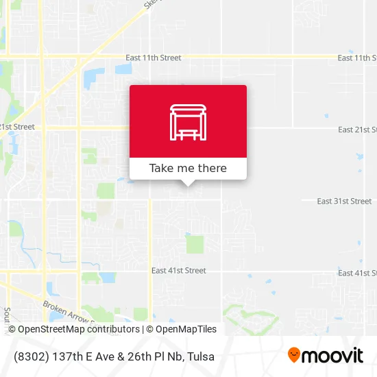 Mapa de (8302) 137th E Ave & 26th Pl Nb