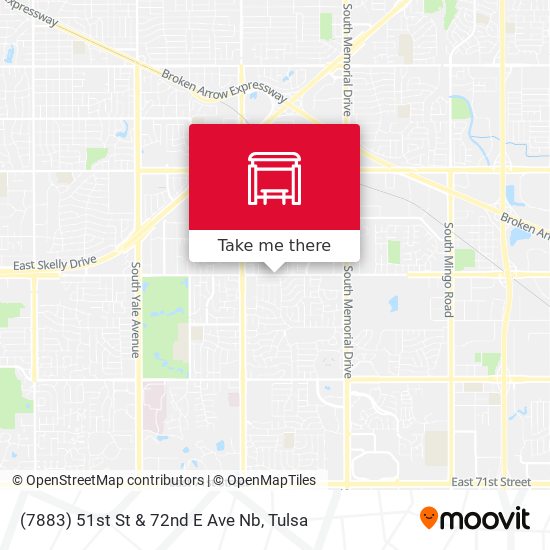 (7883) 51st St & 72nd E Ave Nb map