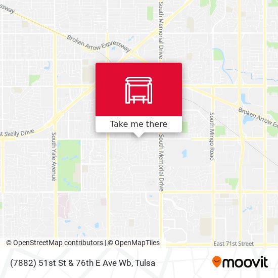 Mapa de (7882) 51st St & 76th E Ave Wb